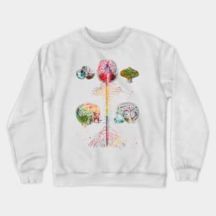 Brain and spine Crewneck Sweatshirt